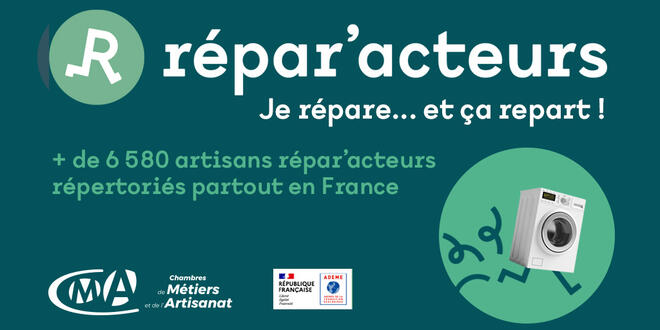 label répar'acteurs CMA Bretagne
